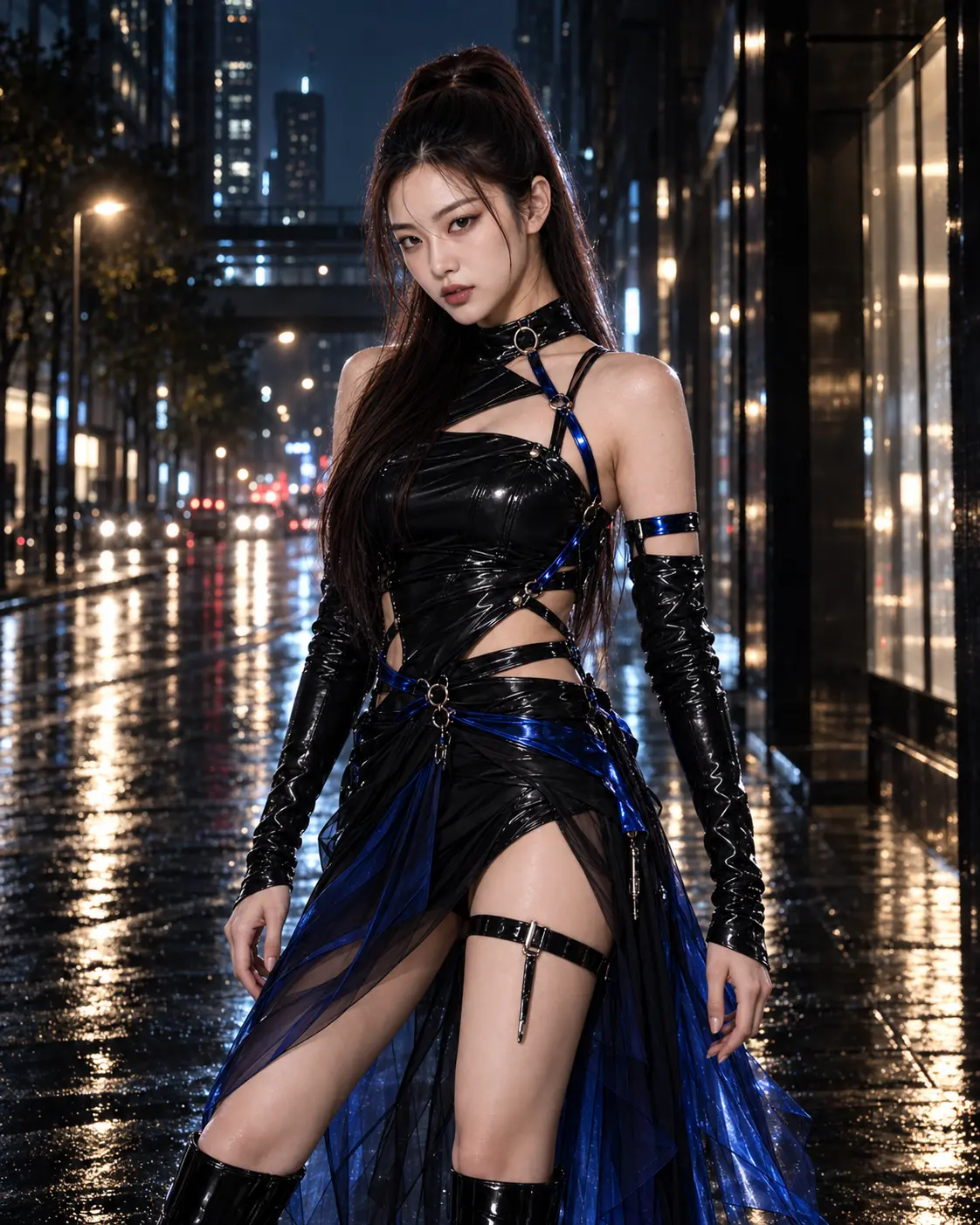 ZAYA in her AFTERIMAGE visual styling