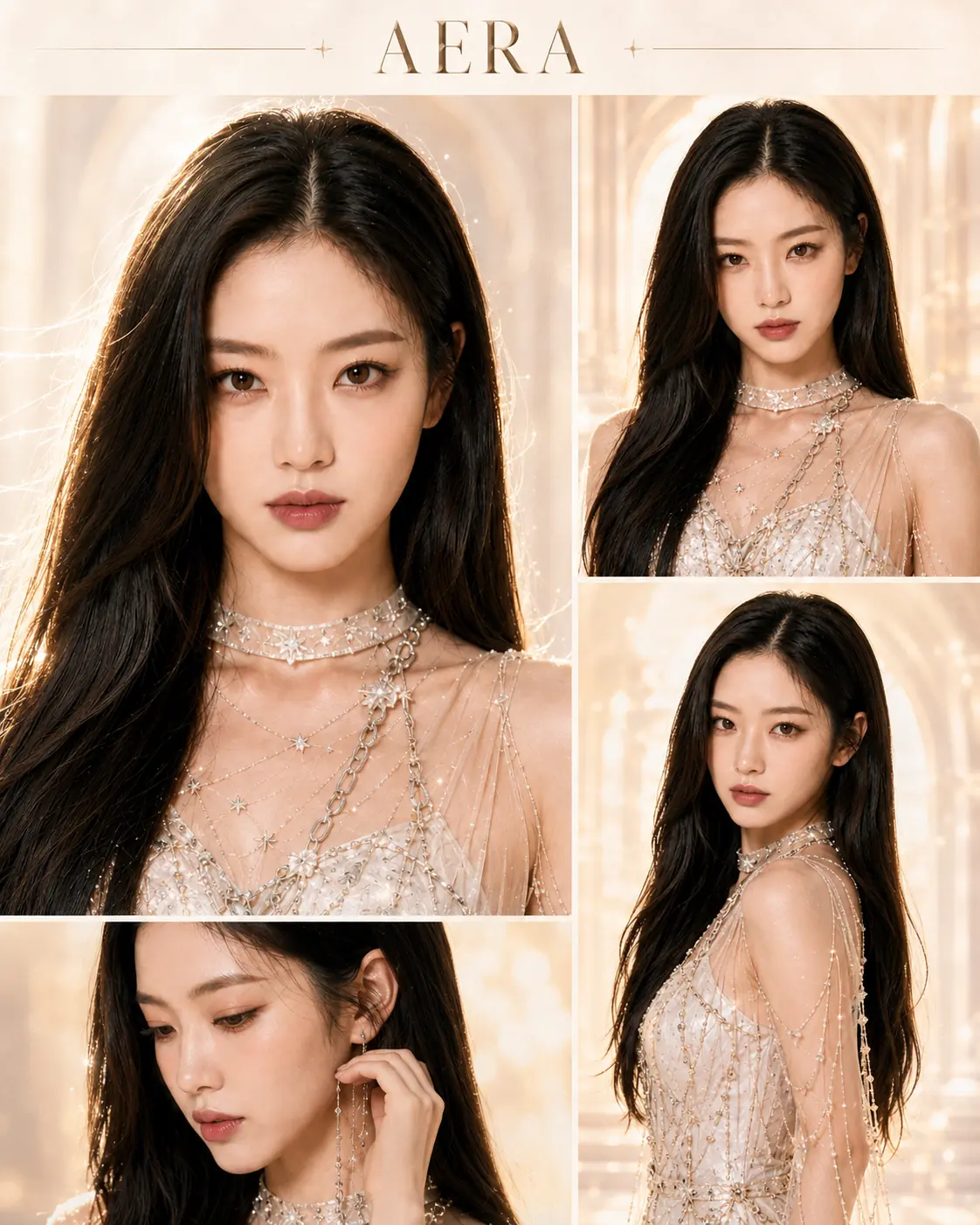 AERA in her RIGHT HERE visual styling