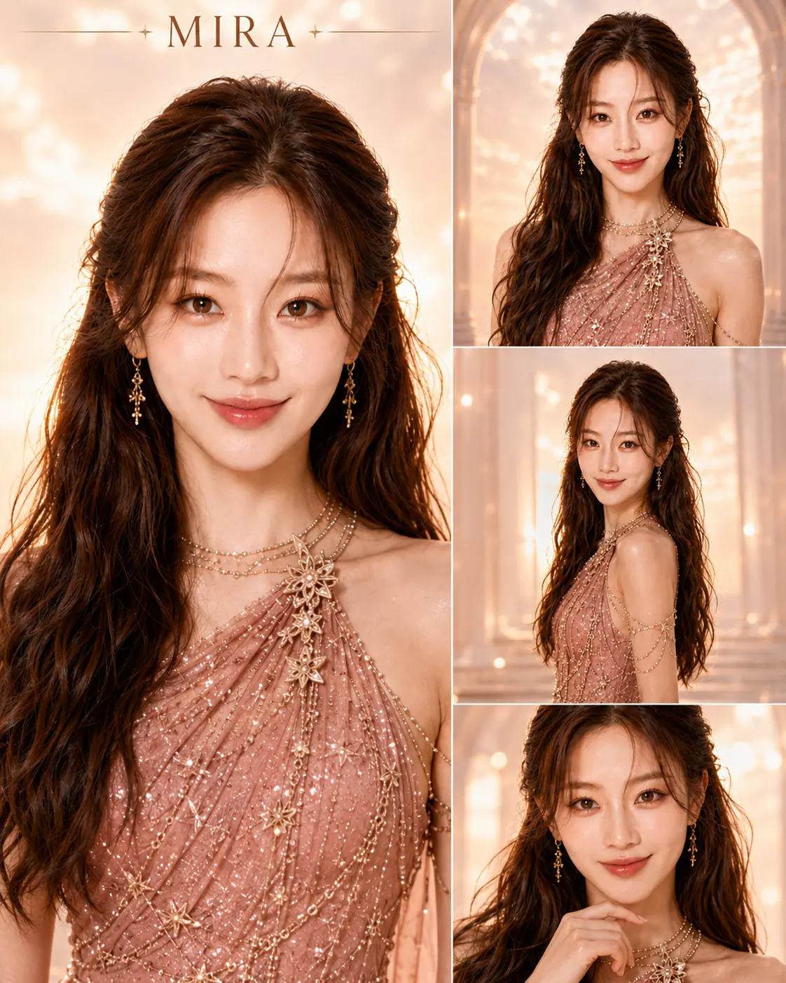 MIRA in her RIGHT HERE visual styling