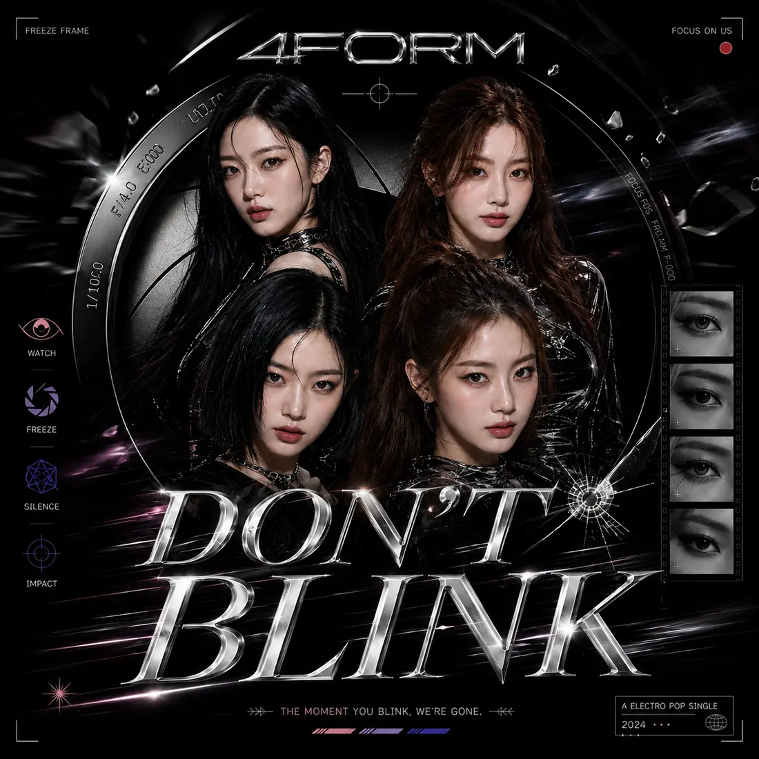 DON’T BLINK cover artwork