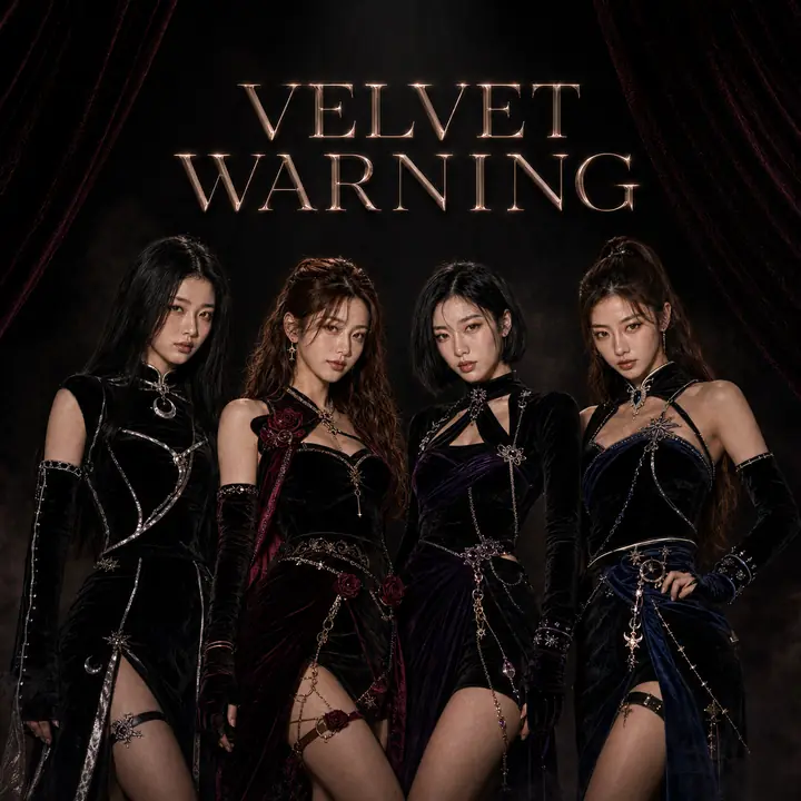 VELVET WARNING cover artwork