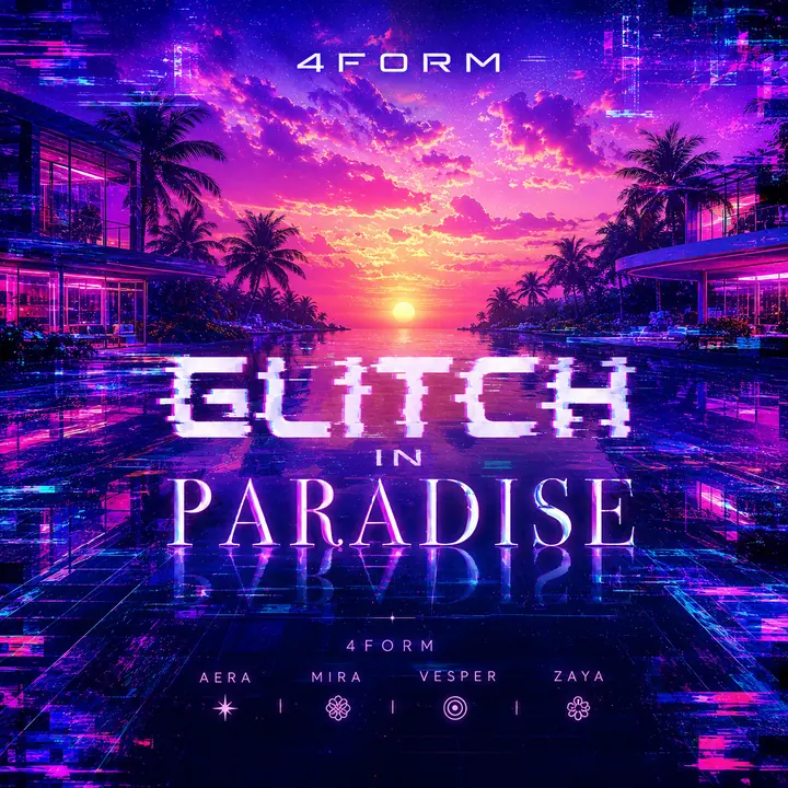 GLITCH IN PARADISE cover artwork